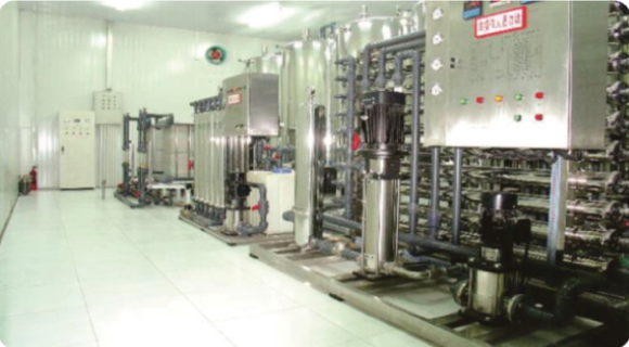 Pure water engineering project case